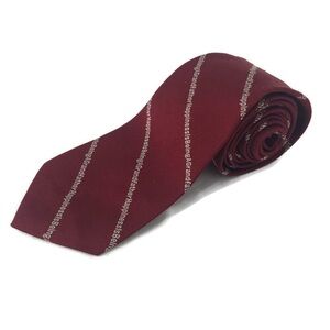 Shermans Cravats LTD Mens Tie, Red